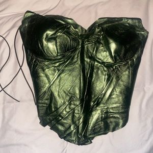 Metallic corset (small-medium) STRUGALA THE LABEL